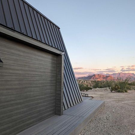 Stardust Big Bend Luxury A-Frame#5 Great Views Villa Terlingua Exterior photo